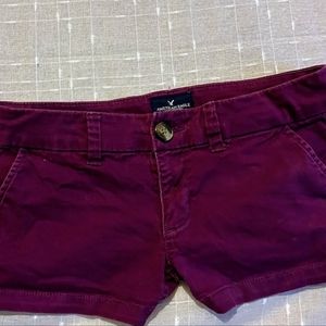 American eagle shortie shorts!